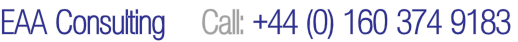 EAA Consulting    Call: +44 (0) 160 374 9183